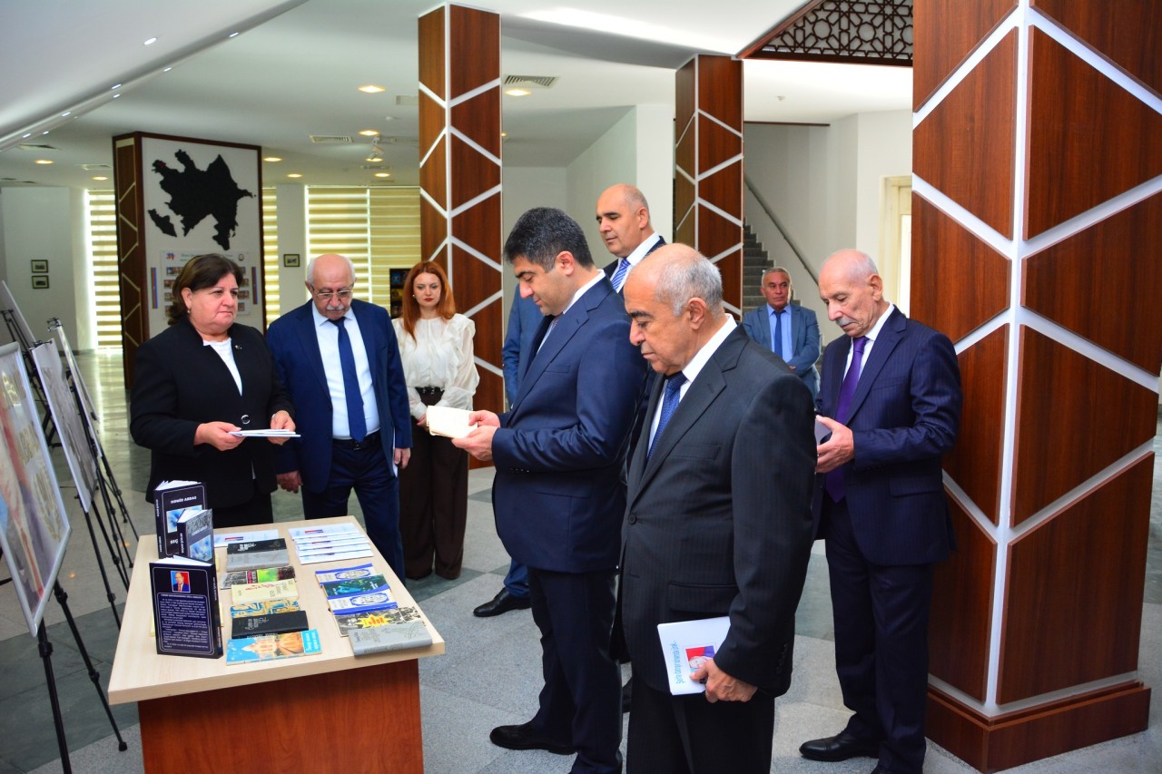 Ağstafada şair Həmid Abbasın 90 illik yubileyi qeyd olundu - FOTOLAR